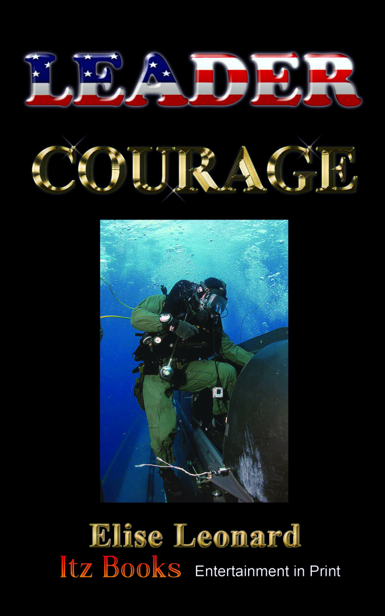 LEADER Courage Front Cover ONLY no bleed